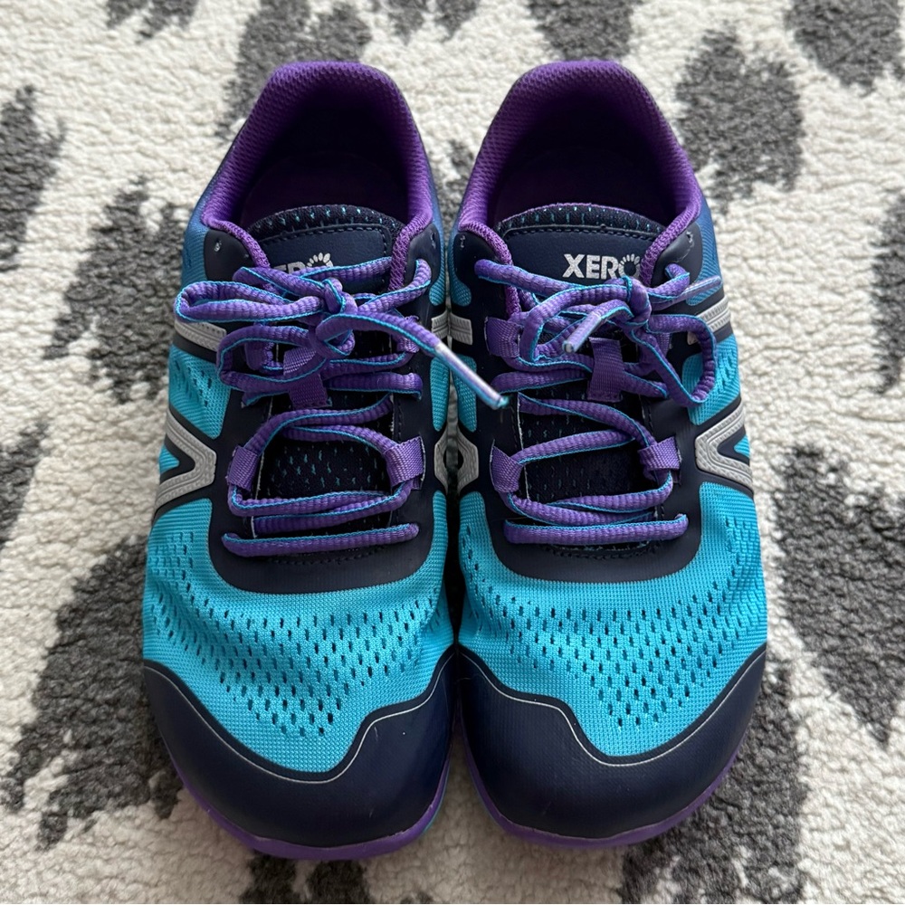 Xero Women's Blue and Purple Sneakers